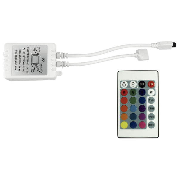 Controlador para Tiras de Colores RGB con Control