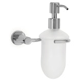Dispensadores Metalicos de Jabon Liquido Disponible en Color Satin y Cromo (Modelo a Elegir)