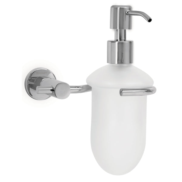 Dispensadores Metalicos de Jabon Liquido Disponible en Color Satin y Cromo (Modelo a Elegir)