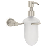 Dispensadores Metalicos de Jabon Liquido Disponible en Color Satin y Cromo (Modelo a Elegir)