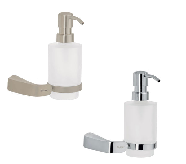Dispensador de Jabon Liquido Disponible en Color Satin y Cromo (Modelo a Elegir)