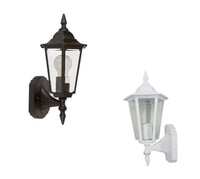 Farol Rustico de Pared Disponible en Color Negro y Blanco (Modelo a Elegir)