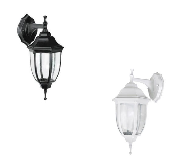 Farol para Muro Uso Exterior/Interior Disponible en Color Blanco y Negro (Modelo a Elegir)