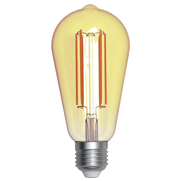 Foco LED Vintage en Luz Ámbar Tipo Edison Uso Interior