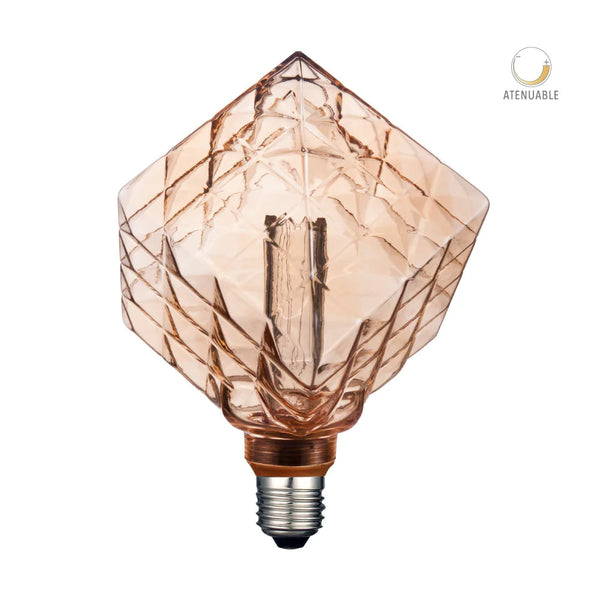 Foco Vintage LED en Forma de Cuadrado Uso Interior