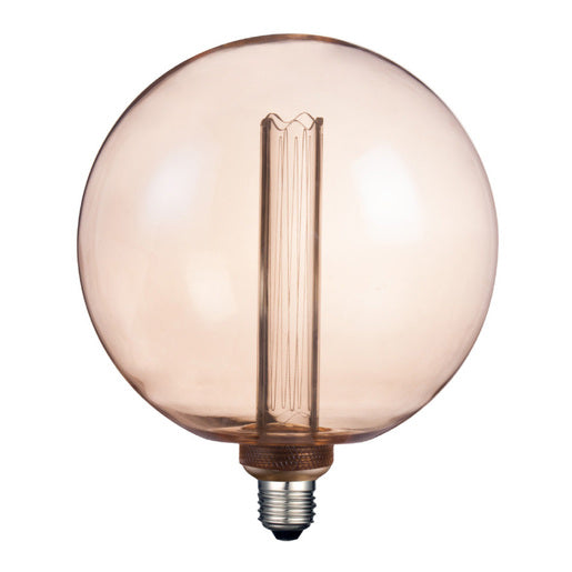 Foco Vintage Globo Disponible en Color Humo y Ámbar de Gran Tamaño (Modelo a Elegir)