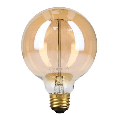 Foco Vintage Incandescente Tipo Globo de 40W