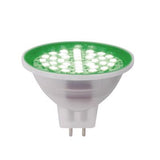 Focos Base MR16 Disponibles en Color Azul, Rojo, Amarillo y Verde (Modelo a Elegir)
