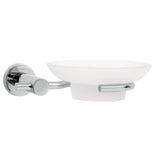 Jaboneras Metalicas con Plato Disponible en Color Satin y Cromo (Modelo a Elegir)