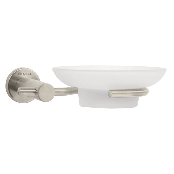 Jaboneras Metalicas con Plato Disponible en Color Satin y Cromo (Modelo a Elegir)