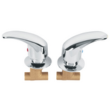 Juego de 2 Llaves para Empotrar Manerales Tipo Palanca Disponibles Roscables y Soldables (Modelo a Elegir)