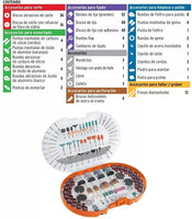 Kit de Accesorios para Herramienta Rotativa
