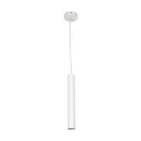 Lampara Colgante Tipo Cilindro en Blanco y Negro con Led Integrado (Modelo a Elegir)