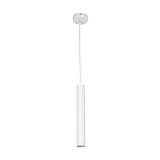 Lampara Colgante Tipo Cilindro en Blanco y Negro con Led Integrado (Modelo a Elegir)