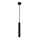 Lampara Colgante Tipo Cilindro en Blanco y Negro con Led Integrado (Modelo a Elegir)