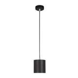 Lampara Colgante con Led Integrado en Color Negro