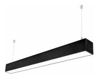 Lampara Colgante con Luz Led Integrado en Acabado Negro