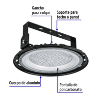 Lampara Led de 100 W High Bay