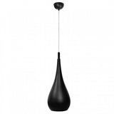 Lampara Colgante Uso Interior en Cromo y Negro (Modelo a Elegir)
