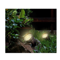Lampara de Estaca para Jardín en Color Café