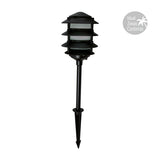Lampara de Estaca para Jardin en Color Negro