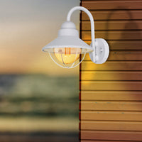 Lampara de Pared Rustica Disponible en Color Negro y Blanco (Modelo a Elegir)