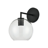 Lampara de Pared Sencilla Disponible en Color Dorado y Negro (Modelo a Elegir)