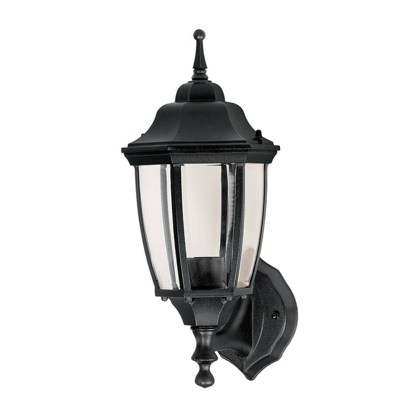 Lampara de Pared Tipo Farol en Acabado Negro