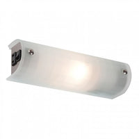 Lampara de Pared con Toma de Corriente y Switch en Cristal Frost