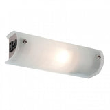 Lampara de Pared con Toma de Corriente y Switch en Cristal Frost