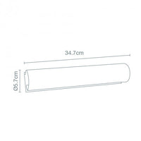 Lampara de Pared de 2 Luces en Cristal Decorado