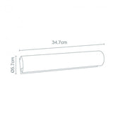 Lampara de Pared de 2 Luces en Cristal Decorado