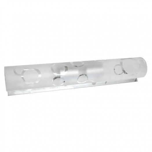 Lampara de Pared de 2 Luces en Cristal Decorado