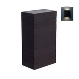 Lampara de Pared en Acabado Negro con LED Integrado