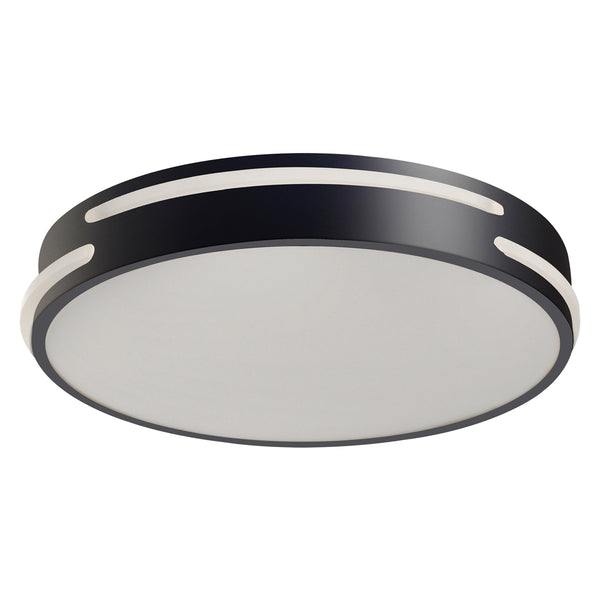 Lampara de Techo Led Integrado Uso Interior en Color Negro