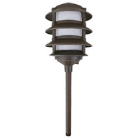 Lamparas de Estaca para Jardín Disponible en Color Café y Verde (Modelo a Elegir)