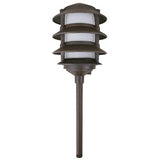 Lamparas de Estaca para Jardín Disponible en Color Café y Verde (Modelo a Elegir)