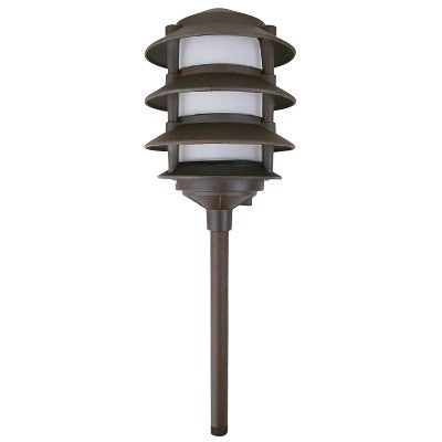Lamparas de Estaca para Jardín Disponible en Color Café y Verde (Modelo a Elegir)
