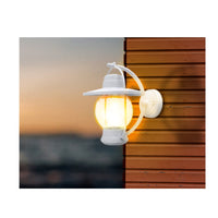 Lampara Tipo Farol Disponible en Color Negro y Blanco (Modelo a Elegir)