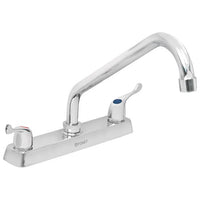 Mezcladoras 8" para Fregadero Manerales Tipo Palanca Disponible en Cuello Curvo, Corto, Tipo Cobra y Largo (Modelo a Elegir)