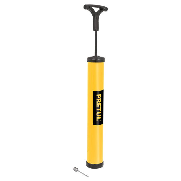 Mini Bomba Manual para Inflar Balones 14.5 psi en Color Amarillo