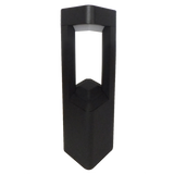 Mini Poste de Sobreponer en Color Negro con LED Integrado