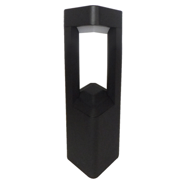 Mini Poste de Sobreponer en Color Negro con LED Integrado