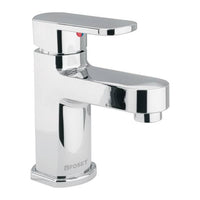 Monomando de Plástico para Lavabo en Acabado Cromado