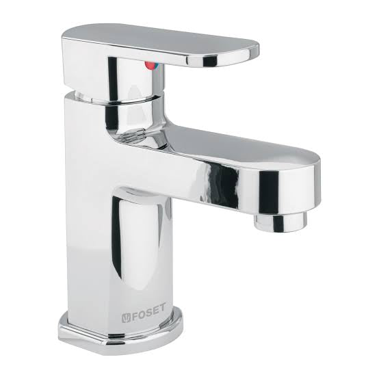 Monomando de Plástico para Lavabo en Acabado Cromado