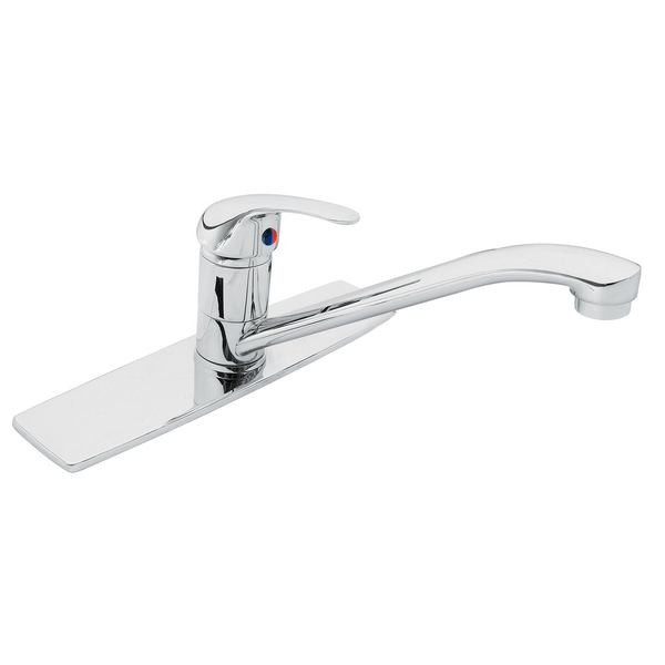 Monomando para Fregadero Cuello Recto