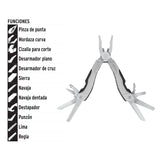 Multiherramienta 12 Funciones en Acero Inoxidable
