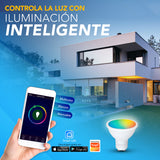 Paquete de 2 Focos Inteligentes de Colores Base GU10