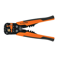 Pinza Pela Cable Automática 22 a 10 AWG en Color Naranja con Negro