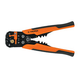 Pinza Pela Cable Automática 22 a 10 AWG en Color Naranja con Negro